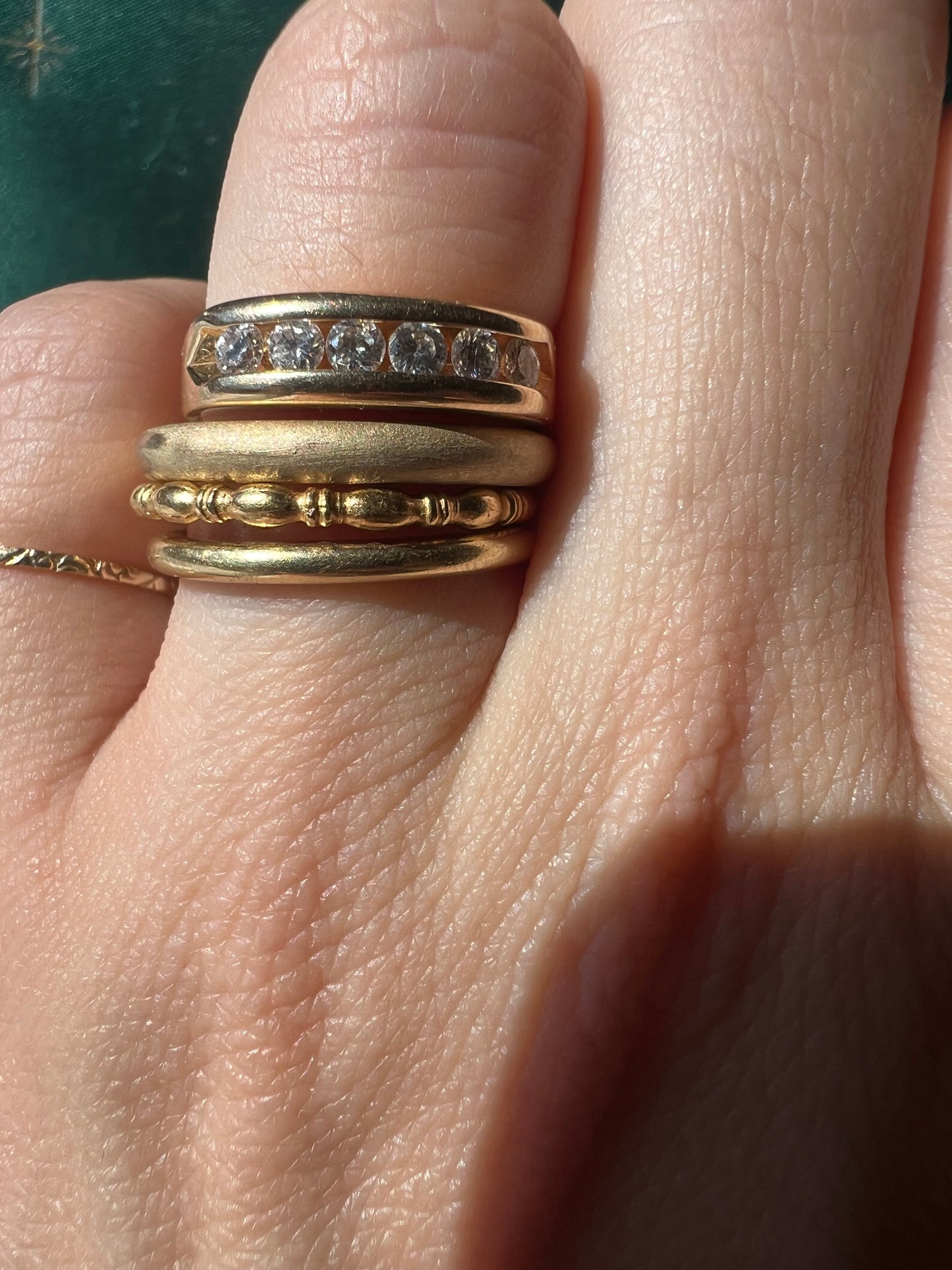 Vintage Diamond Eternity Band