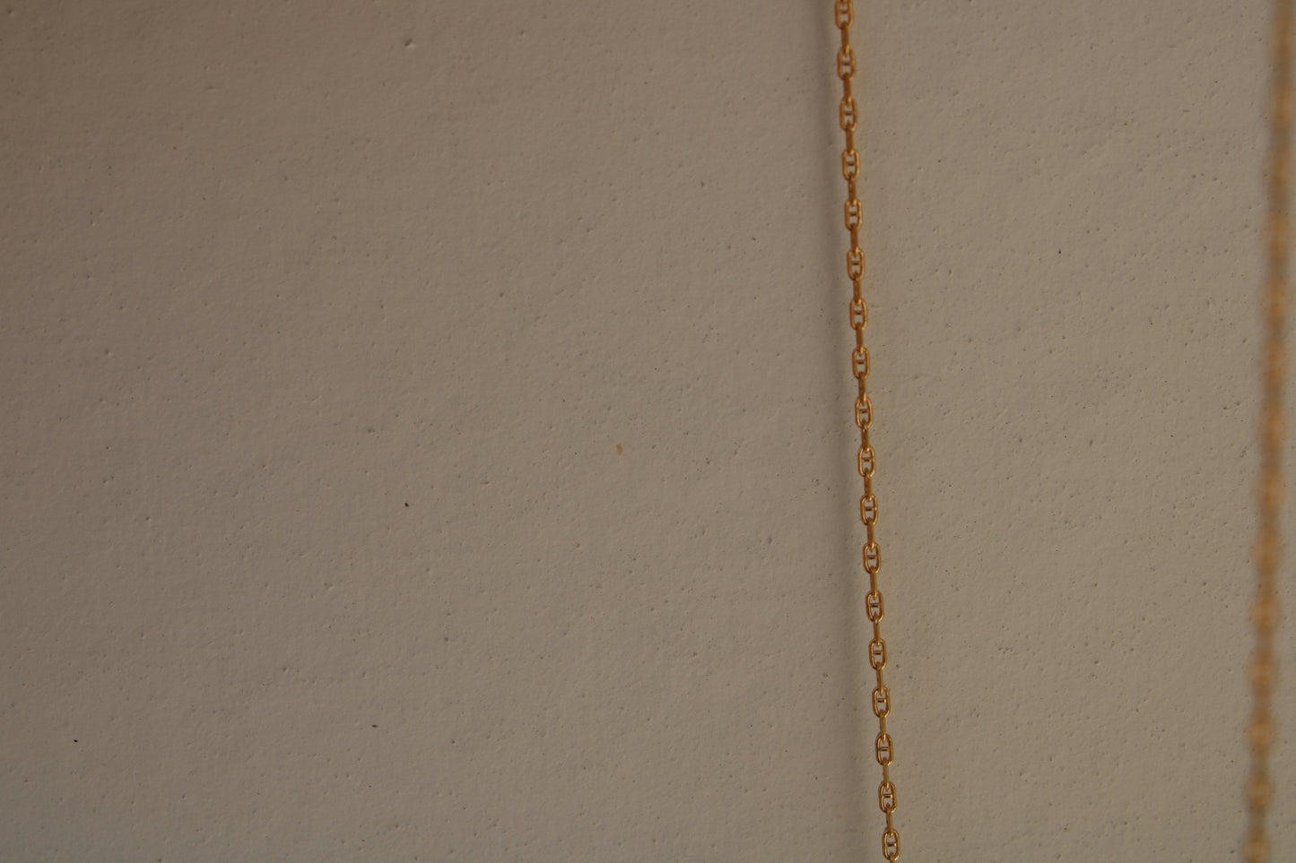 Solid 14k Yellow Gold Mariner Anchor Chain