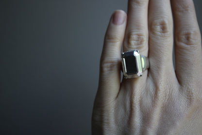 Emerald Cut Cocktail Ring