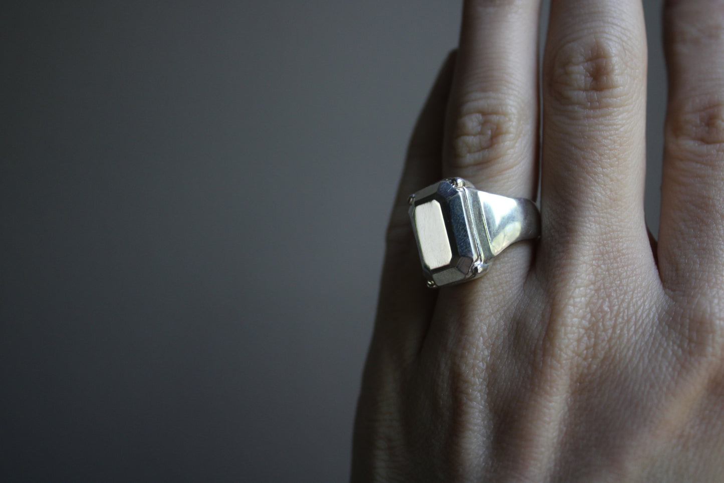 Emerald Cut Cocktail Ring