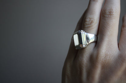 Emerald Cut Cocktail Ring