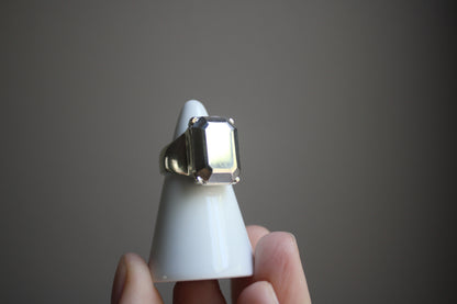 Emerald Cut Cocktail Ring